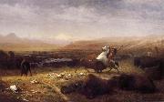 Albert Bierstadt Last of the Buffalo Germany oil painting artist